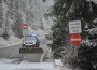 jandarmi, drum blocat, iarna, transalpina