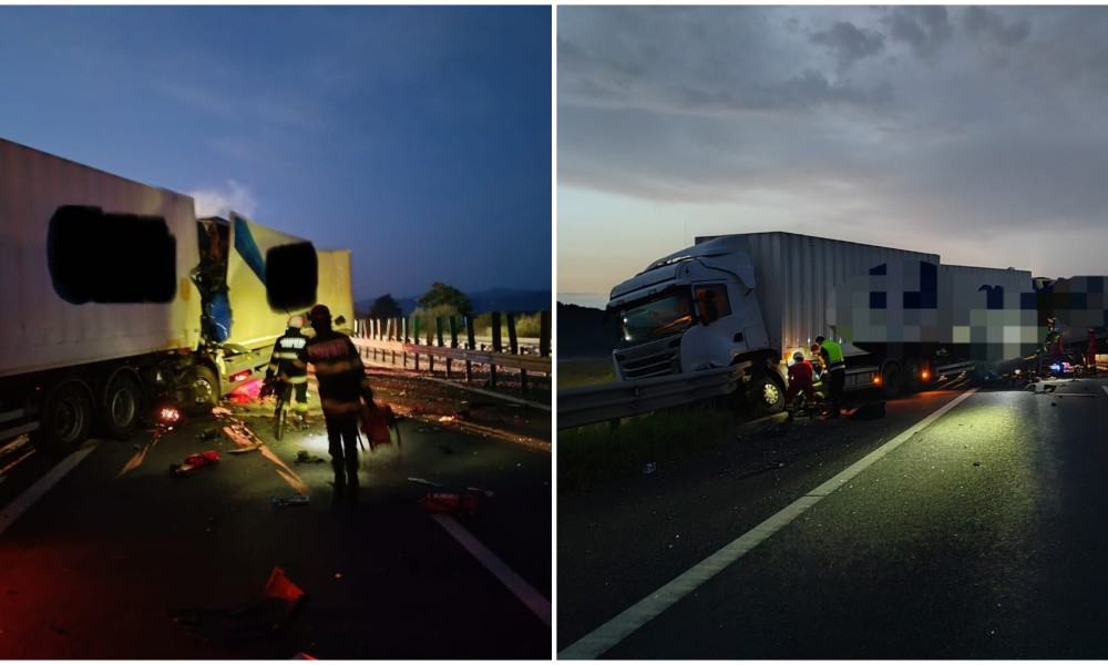 Video Accident Mortal Pe Autostrada A La Sibiu Un T N R De De