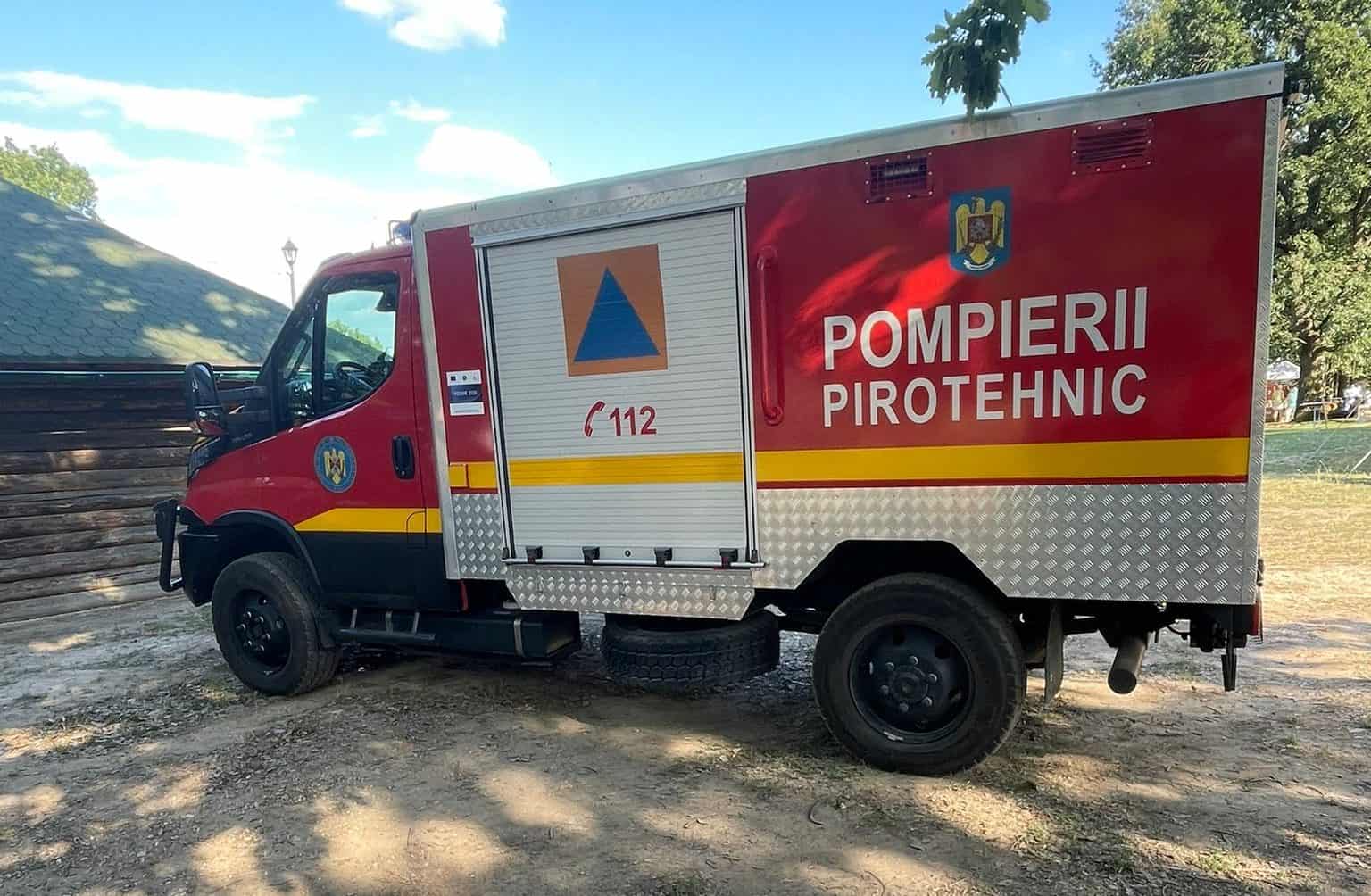 Intervenție a pirotehniștilor de la ISU Alba, la Vinerea. Un proiectil de calibrul 85 mm a fost descoperit de cetățeni