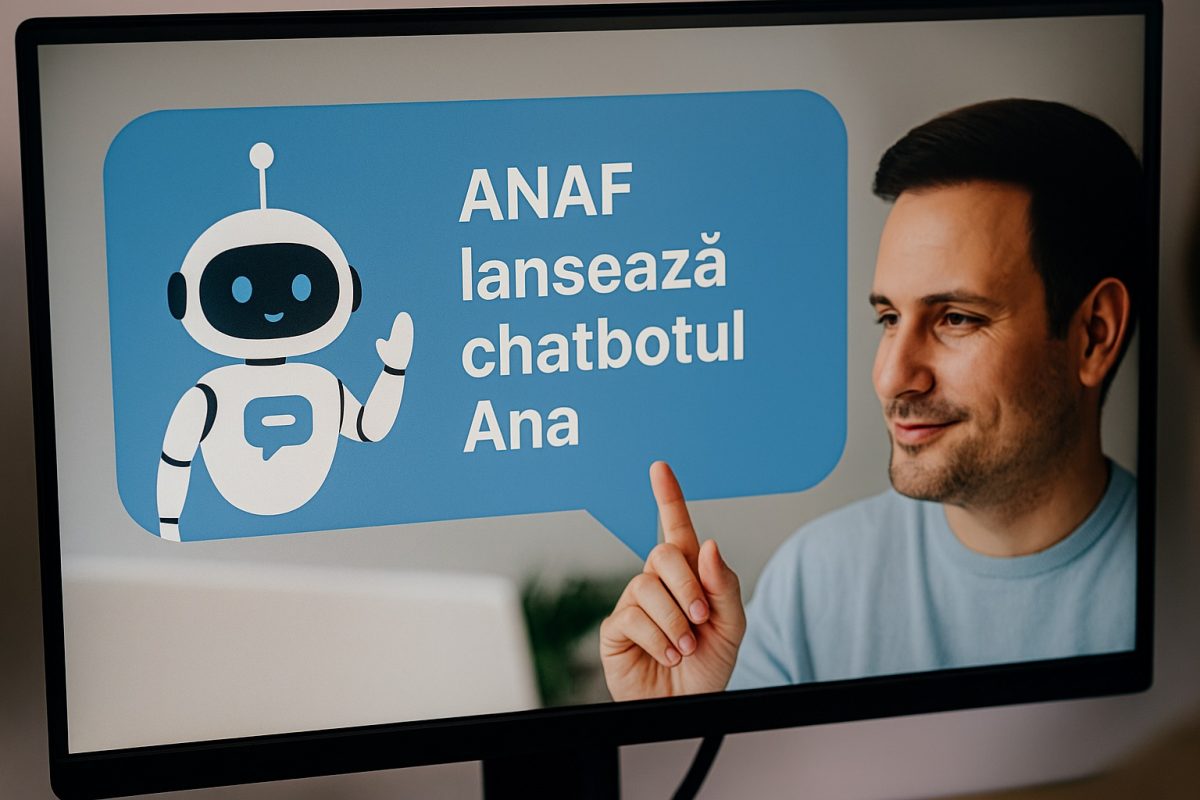 ANAF va lansa un asistent virtual care va răspunde la întrebările contribuabililor. Cum va funcționa chatbot-ul ”Ana”