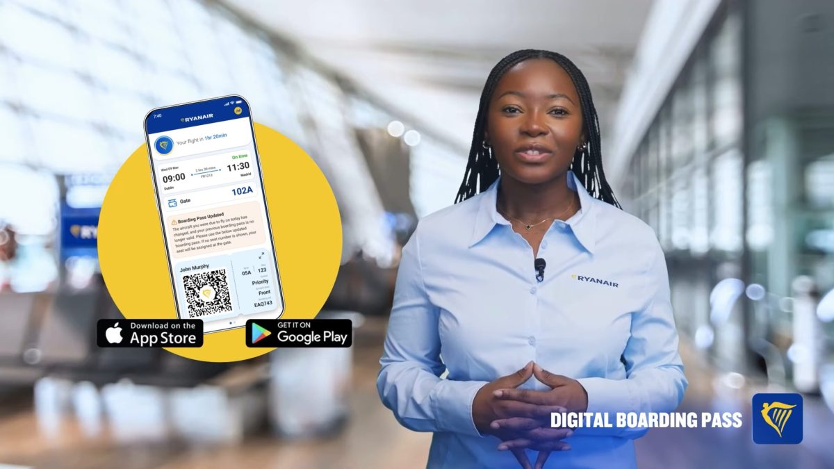 Compania aeriană Ryanair a eliminat biletele tipărite pe hârtie. Ce trebuie să știe călătorii