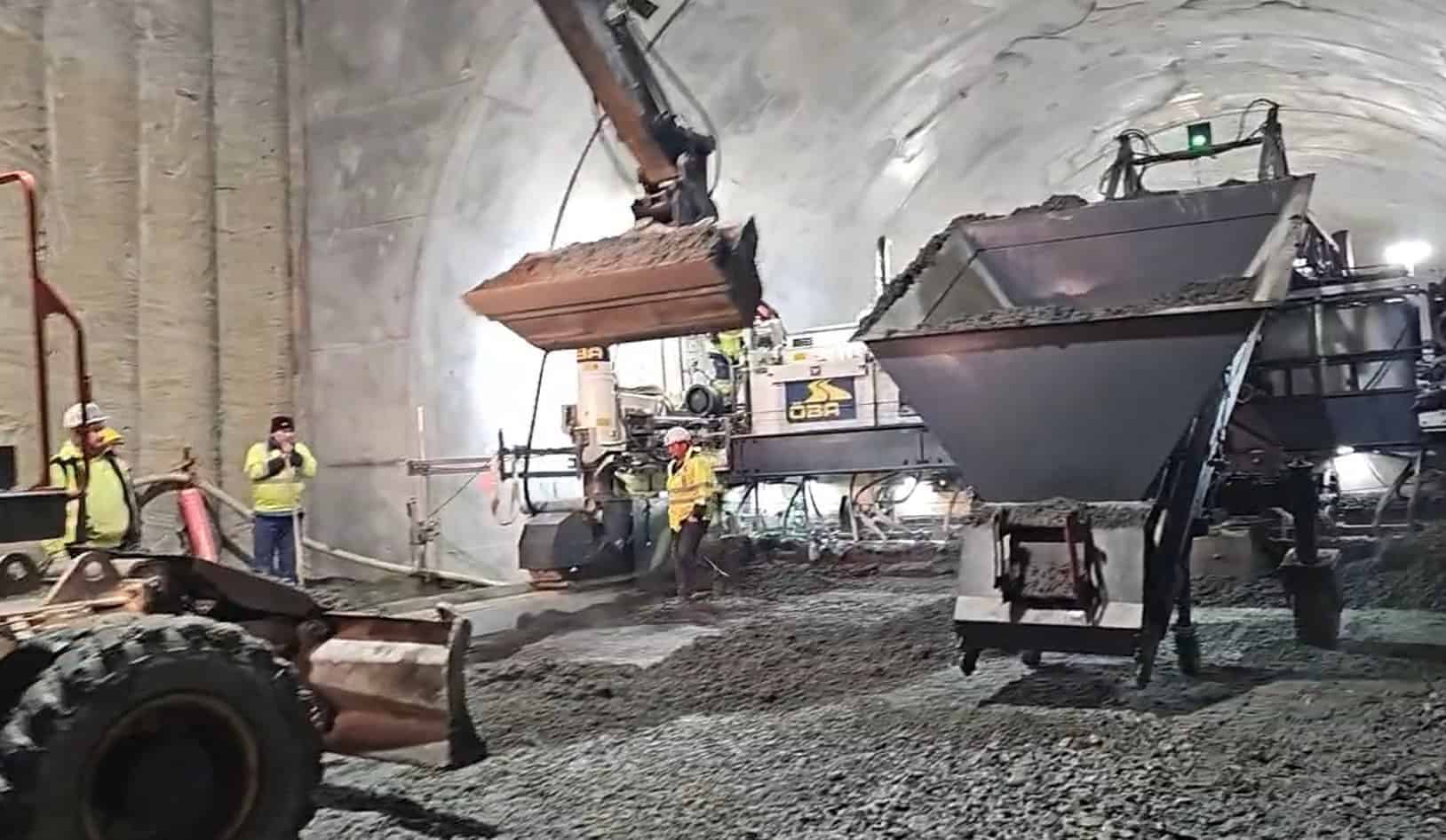 VIDEO: Imagini de pe Autostrada Sibiu – Pitești. Progresul fizic al lucrărilor a ajuns la 82%