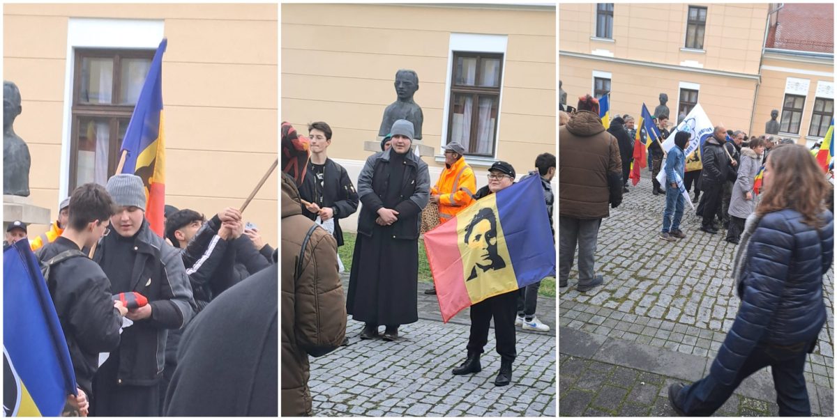 Materiale de propagandă legionară, găsite în casa minorului care a fluturat un steag cu Zelea Codreanu la Alba Iulia. Cine este