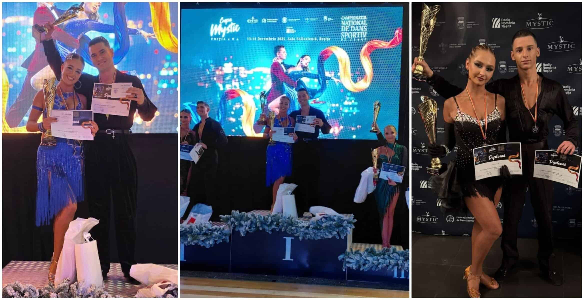 FOTO: Sportivii clubului Top Dance 2007 din Alba, rezultate de excepție la Campionatul Național de Dans Sportiv