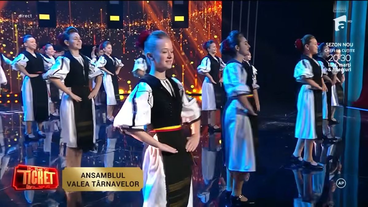 VIDEO: Ansamblul folcloric ”Valea Târnavelor” a câștigat finală emisiunii The Ticket 2025 și premiul de 100.000 de euro