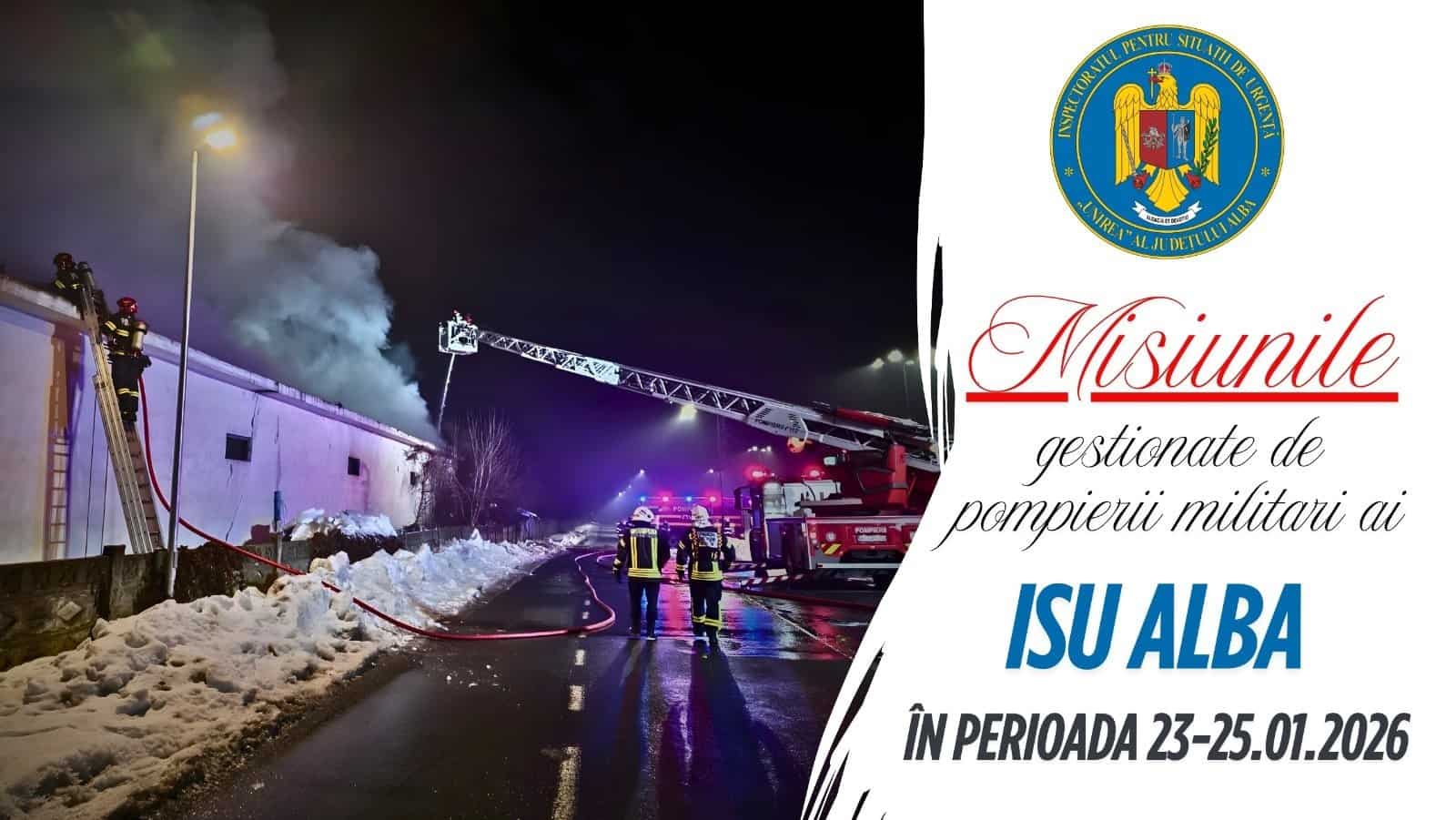 Salvatorii ISU Alba au intervenit la 80 de misiuni, în weekend. Cele mai multe au fost urgențe medicale