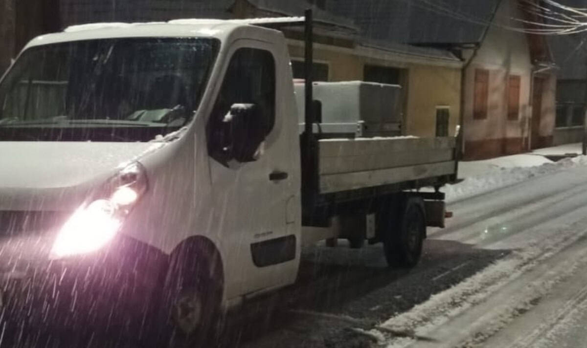 SPAP Sebeș: 500 de tone de material antiderapant folosit pentru activități de deszăpezire în ianuarie 2026