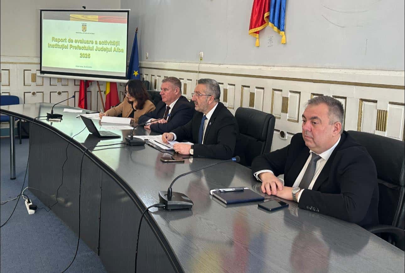 Prefectura Alba: Bilanțul activităților din anul 2025. Câți angajați are instituția și care e gradul de ocupare al posturilor