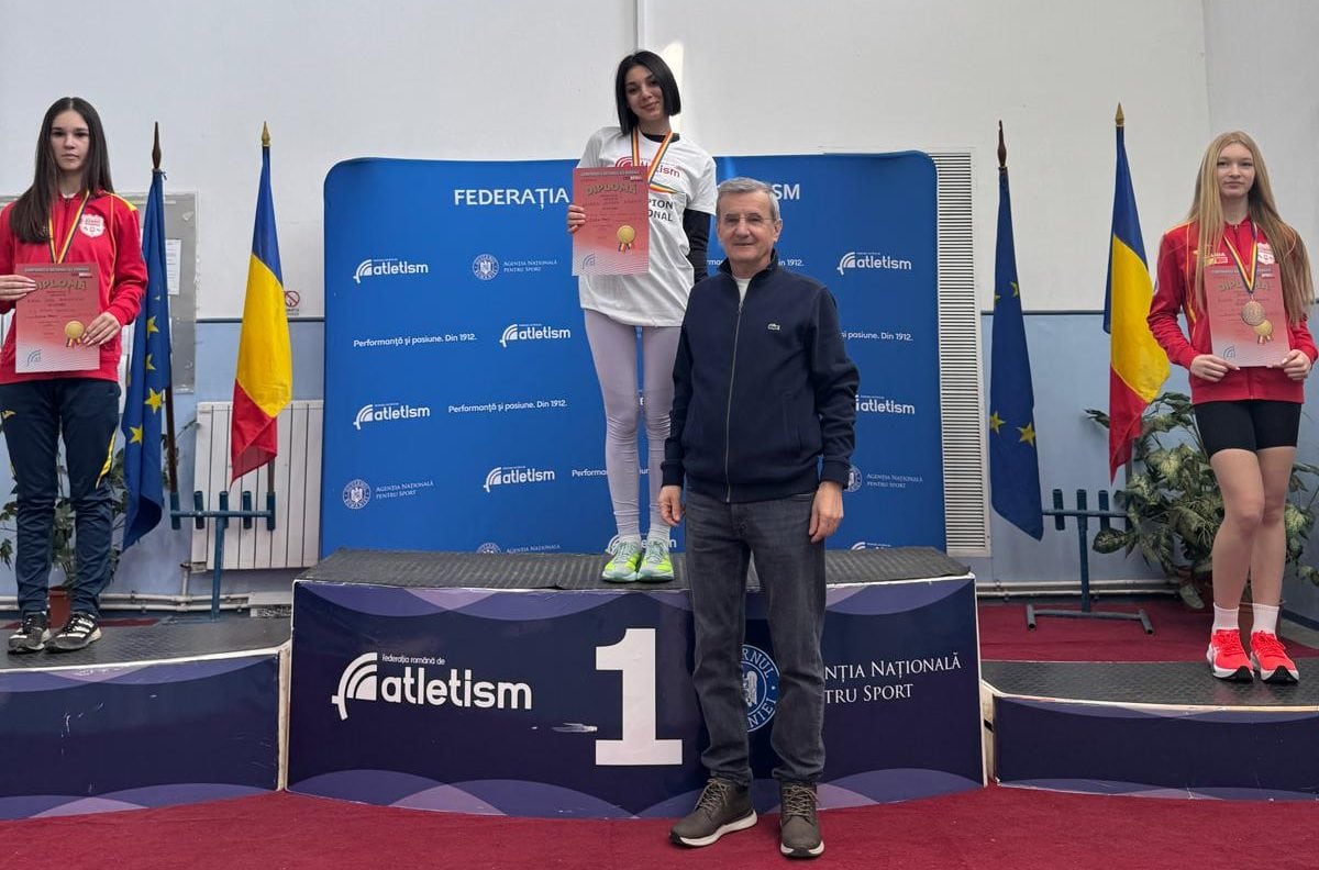 FOTO: Atleta Larisa Ardean de la CS Unirea Alba Iulia, campioană națională pentru al cincilea an consecutiv în proba de marș