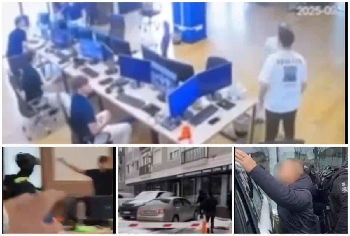 VIDEO Descinderi la o rețea care fura bani prin apeluri telefonice: ”Uite-i cum își închid calculatoarele când vine poliția”