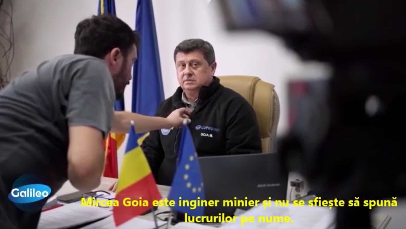 VIDEO: Cupru Min Abrud și directorul Mircea Goia, într-un reportaj la televiziunea germană ProSieben