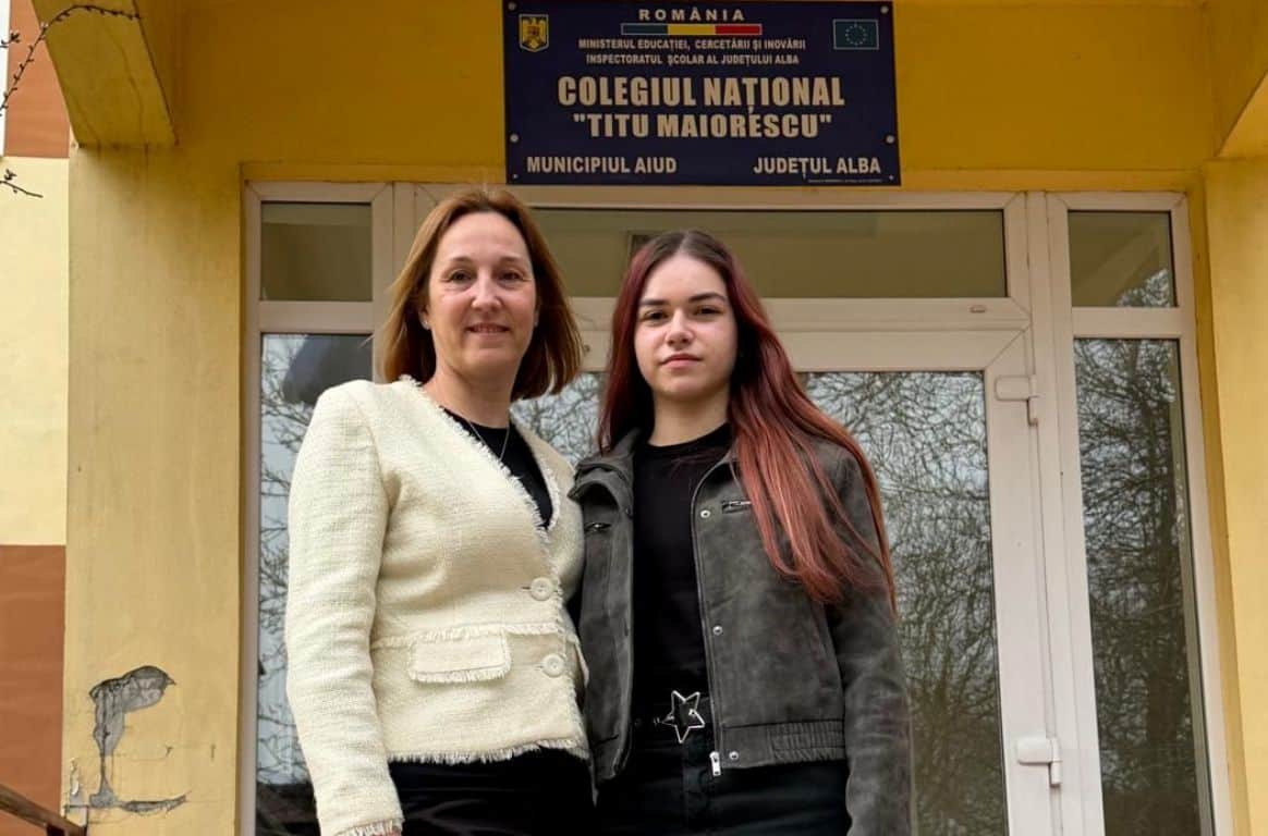 Performanță: o elevă de la Colegiul Național ”Titu Maiorescu” din Aiud s-a calificat la trei olimpiade naționale