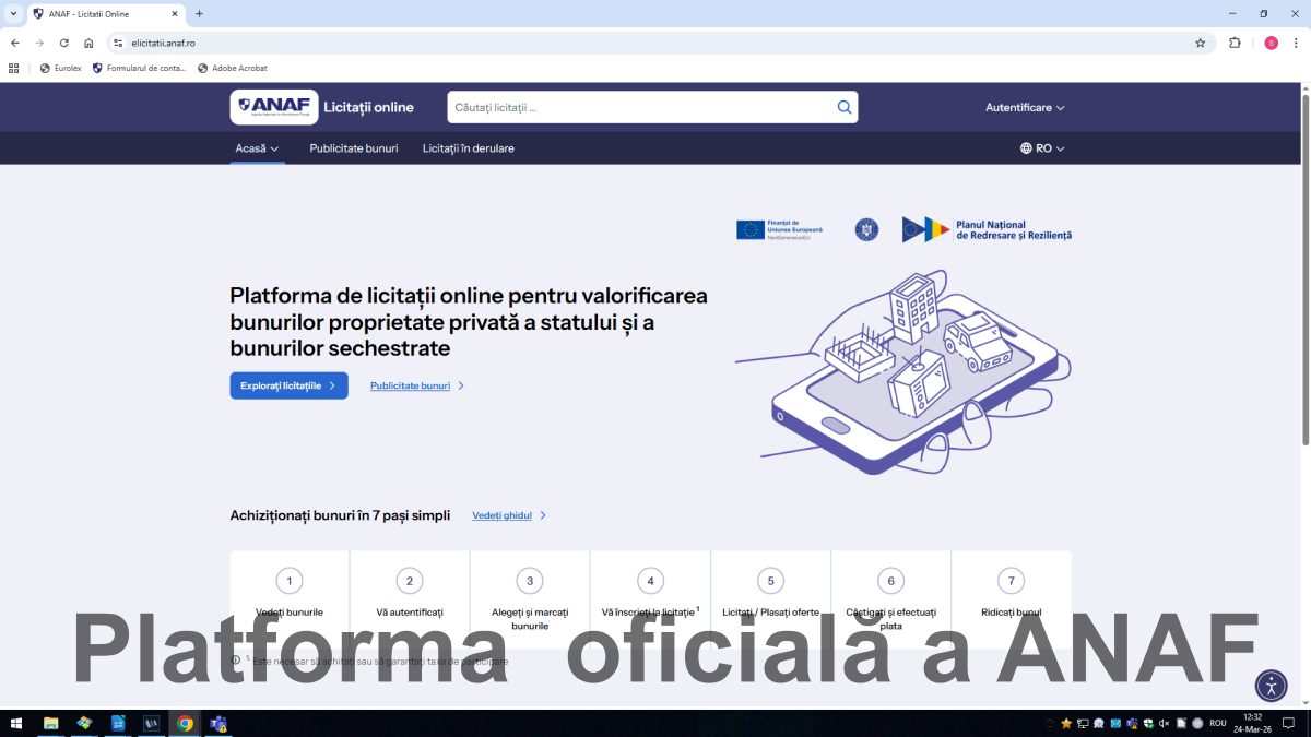 ANAF va lansa un site pentru publicitatea și vânzarea bunurilor sechestrate. Cum poți participa la licitații