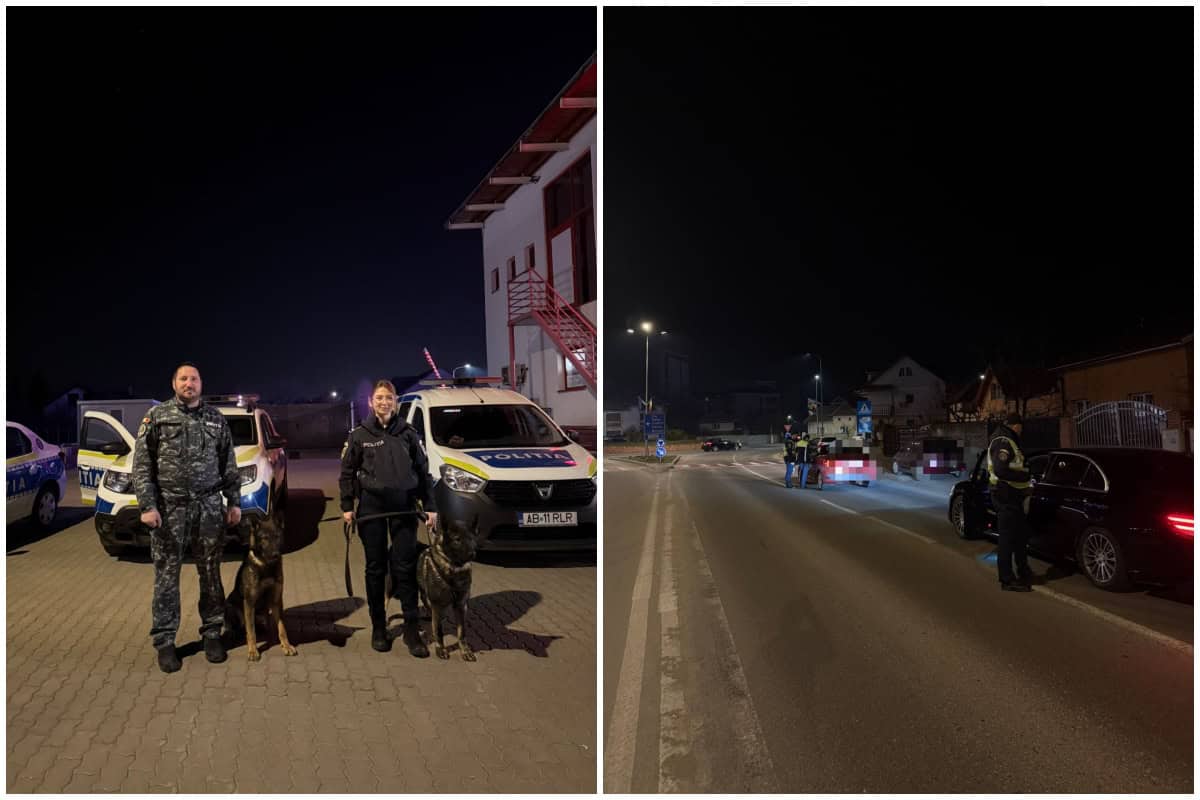 Acțiune a polițiștilor și jandarmilor din Alba: Amenzi de peste 6.000 de lei. Câte certificate de înmatriculare au fost retrase