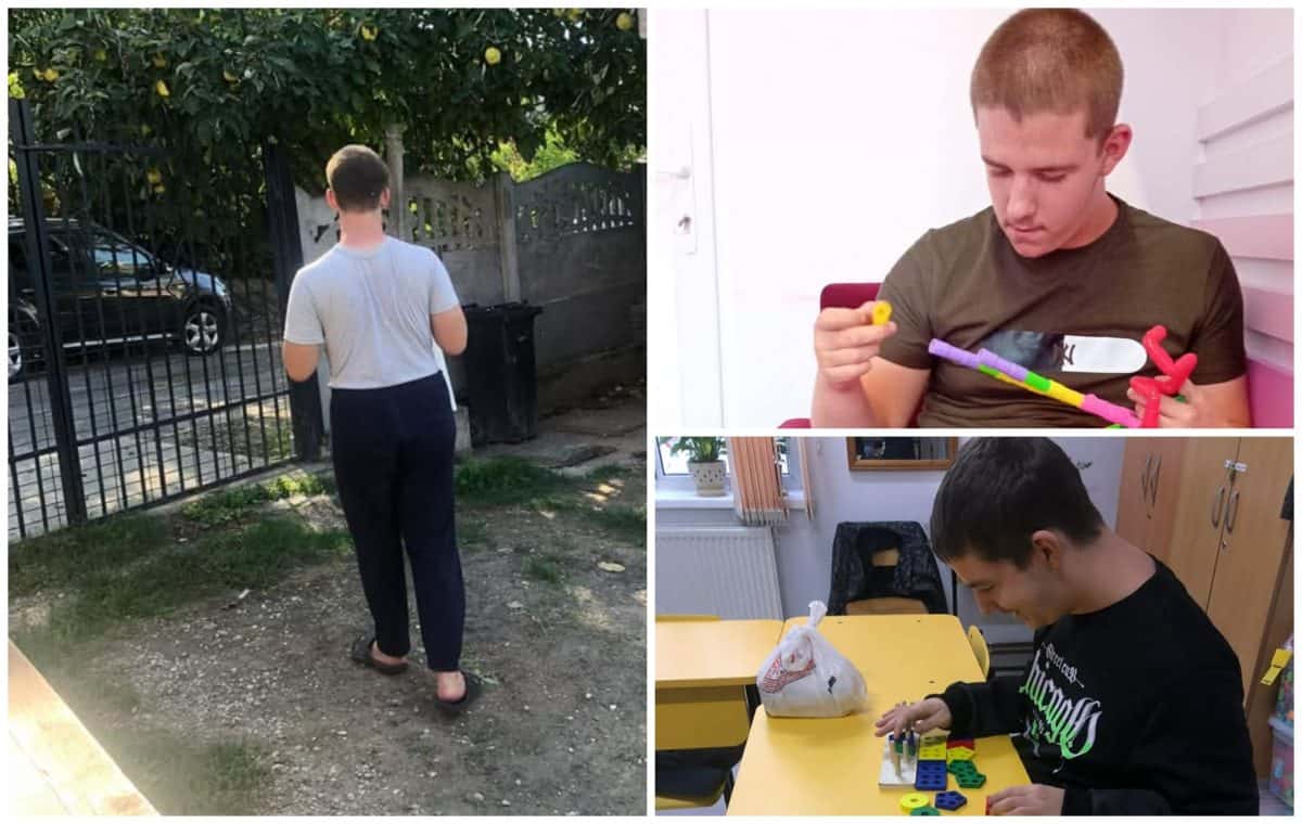 Ajutor pentru Sebastian: Un adolescent cu autism din Alba are nevoie de o operație la Viena, care l-ar ajuta enorm. Apelul mamei