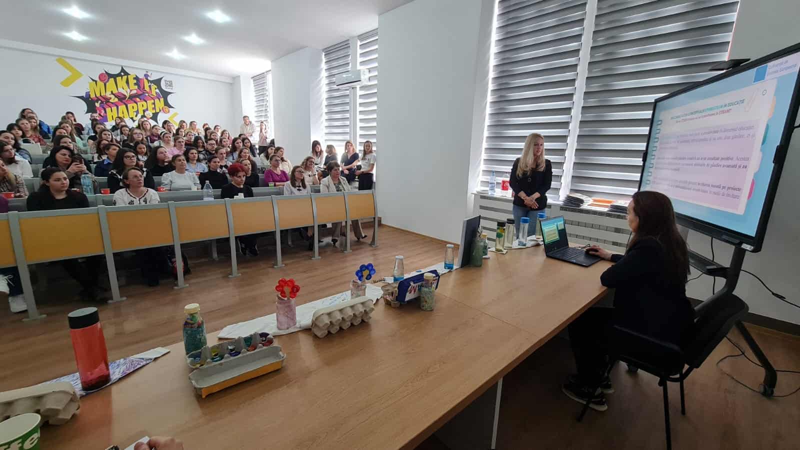 FOTO: Workshop interactiv organizat de Grădinița Nr. 12 din Alba Iulia, în colaborare cu Universitatea „1 Decembrie 1918”