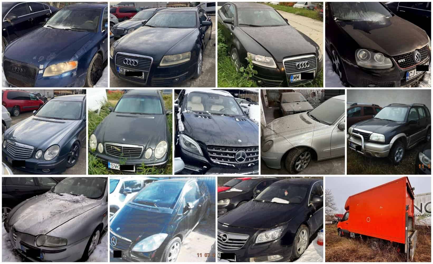 FOTO: Mașini scoase la licitație de ANAF în martie. Mercedes, Audi, BMW și Maserati, la prețuri mici