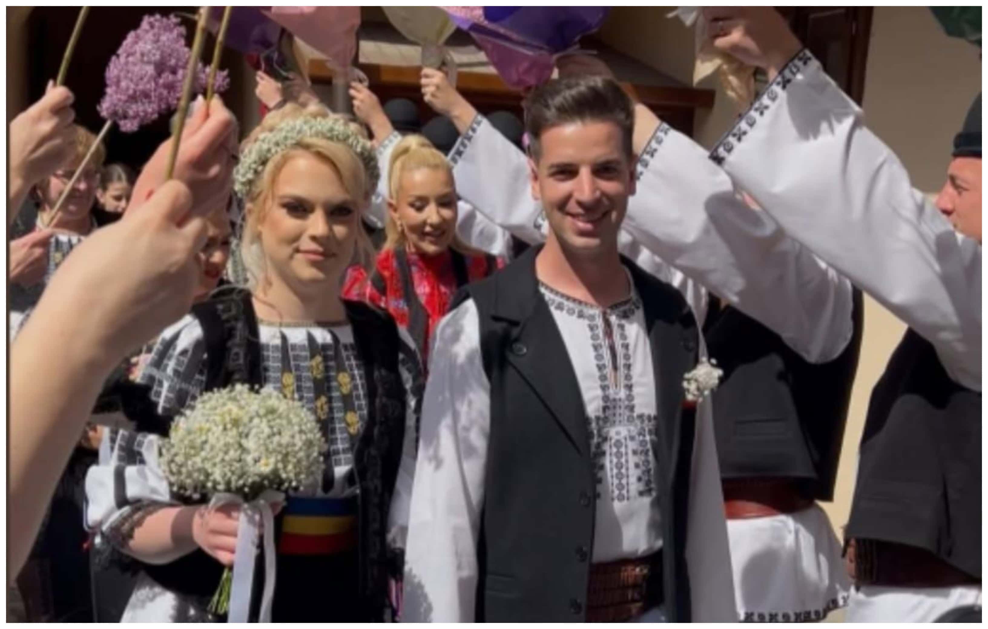 VIDEO: Eveniment mare în familia lui Ionuț Fulea. Bianca, fiica sa, a avut cununia civilă. Cine este mirele
