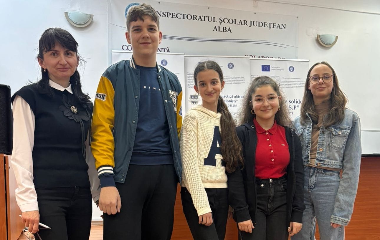 FOTO: Cinci elevi din Alba, calificați la etapa națională a olimpiadei de română, gimnaziu. Rezultatele competiției județene