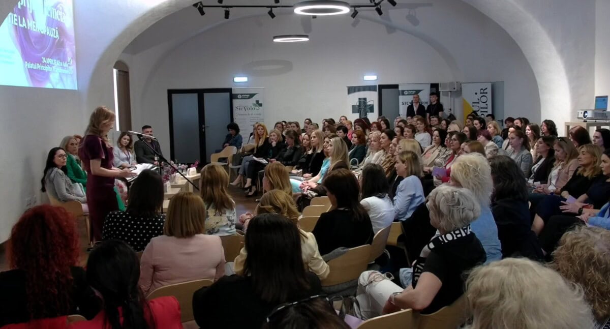 LIVE VIDEO: „Arta de a sprijini femeia – de la Emoție la Menopauză”. Conferință la Palatul Principilor din Alba Iulia