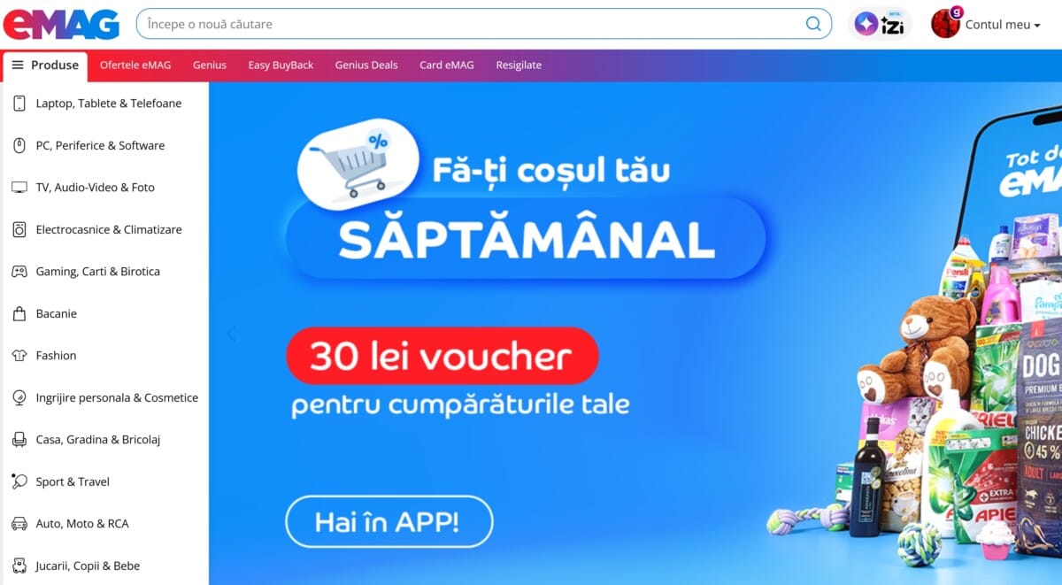 eMAG introduce o taxă pentru fiecare comandă plasată pe platformă. Ce valoare va avea
