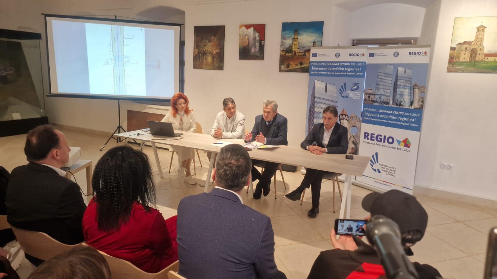 LIVE VIDEO: Centura de Sud a municipiului Alba Iulia. ADR și primăria semnează contractul de finanțare