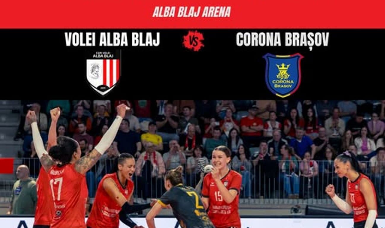 Volei Alba Blaj joacă miercuri meciul decisiv pentru calificarea în finala Diviziei A1 la volei feminin