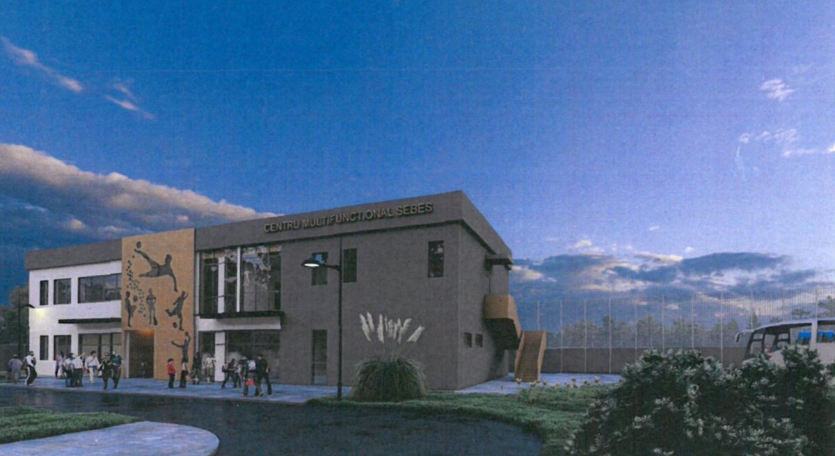 La Sebeș se va construi un Centru multifuncțional cu dotări sportive și culturale pentru copii. Cum va arăta