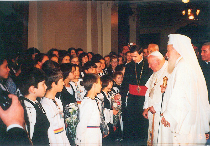 Corul Theotokos la Patriarhia Romana in anul 1999