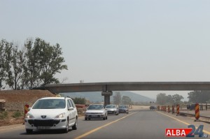 masini trafic circulatie sebes autostrada pasarela