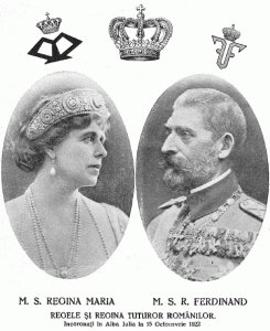 regele-ferdinand-si-regina-maria-incoronati-la-alba-iulia-in-1922