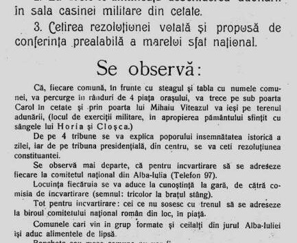 1 decembrie 1918