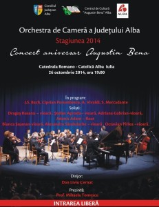 concert orchestra de camera alba 26 oct 2014