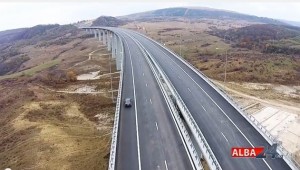 viaduct aciliu filmare aeriana autostrada orastie sibiu