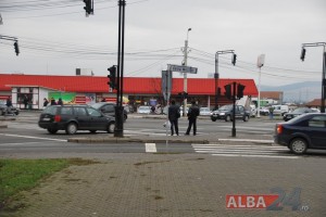 intersectie calea motilor_revolutiei Alba Iulia