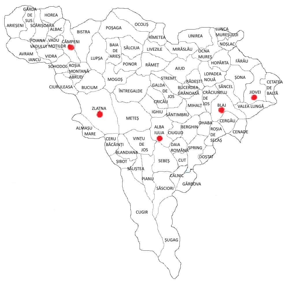 Harta Sărăciei In Alba Localitățile Din Județ In Care Se Plătesc