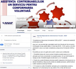 anaf facebook