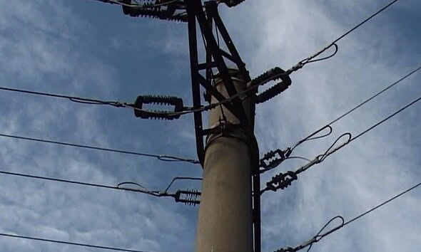 stalp retea electrica