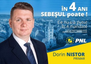 Dorin Nistor candidat PNL Sebes
