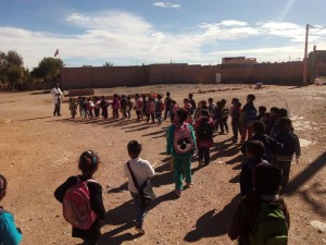 copii scoala maroc