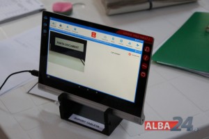 tableta scanare buletin vot alegeri