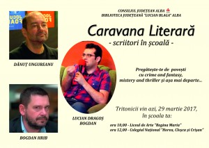 Afis Caravana Literara martie 2017
