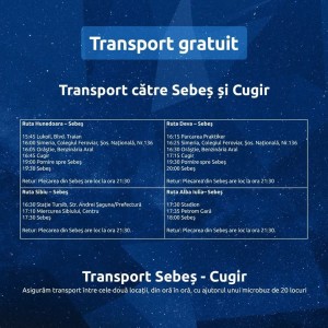 Program Transport NLI 11 mai 2017