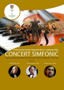 afis concert simfonic mai 2017