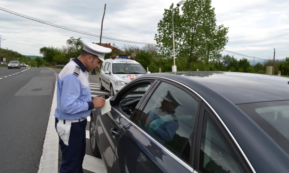 actiune politia in trafic