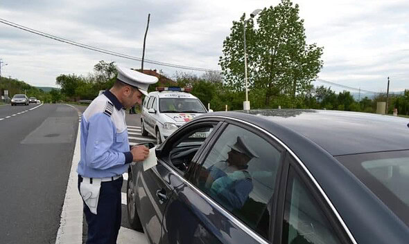 actiune politia in trafic