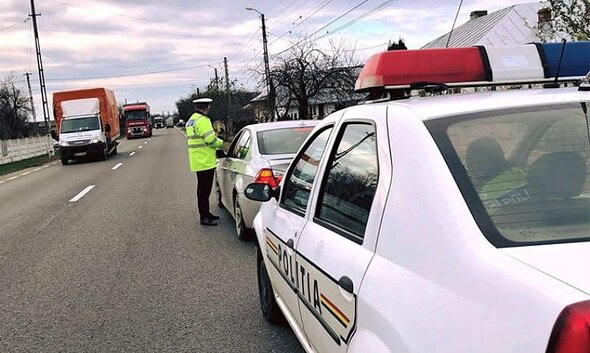 actiune Politia verificare trafic