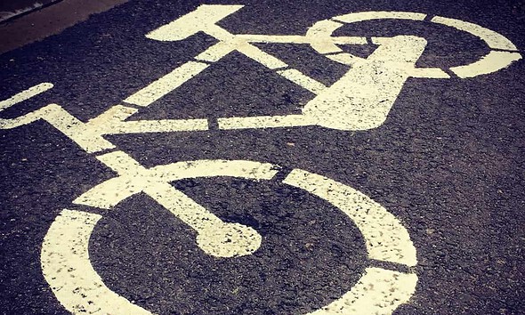 pista de biciclete