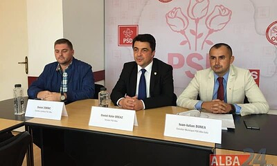 daniel breaz, daniel zdranc, iulian bunea, psd alba
