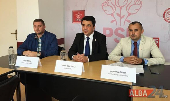 daniel breaz, daniel zdranc, iulian bunea, psd alba